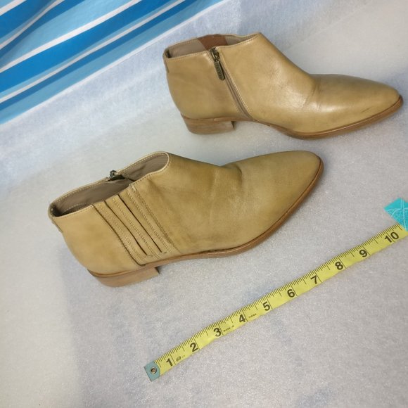 Handmade in Italy 100%WATERPROOF All Leather Soft Padded Low Heel Ankle boot 8us - Picture 7 of 9